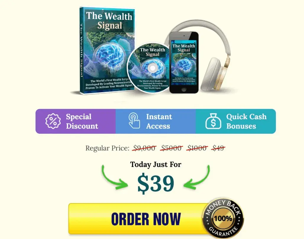 Order here The Wealth Signal